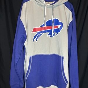 Fanatics Gray and Blue Hoodie